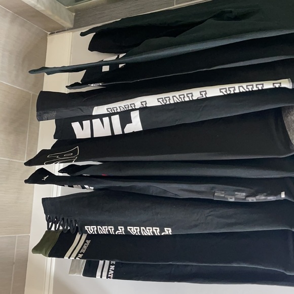 10 pairs of pink by Victoria secret yoga leggings - Picture 2 of 5